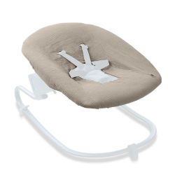 Hauck Baby Bouncer Cover Baumwollbezug für Babywippen Beige