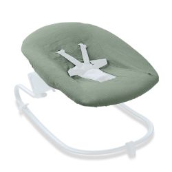 Hauck Baby Bouncer Cover Baumwollbezug für Babywippen Sage