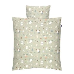Alvi Bettwäsche Standard Baby Forest 80x80 / 40x35 cm
