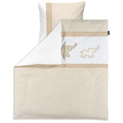 ALVI Bettwäsche Kinderbetttwäsche Olifant 80x80cm
