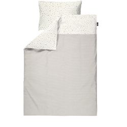 Alvi Bettwäsche Standard Aqua Dot 100x135 / 40x60 cm