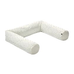 Alvi Nestchenschlange für Kinderbett Aqua Dot Länge 180 cm