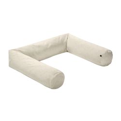 Alvi Nestchenschlange für Kinderbett Organic Starfant Länge 180 cm