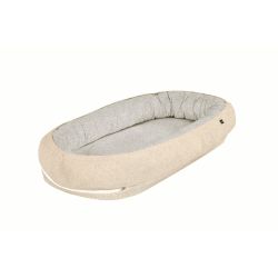 ALVI Schlummer-Nestchen Special Fabric Quilt natur 78x40cm