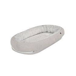 ALVI Schlummer-Nestchen Aqua Dot 78x40cm