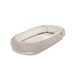 ALVI Schlummer-Nestchen Graphic taupe 78x40cm