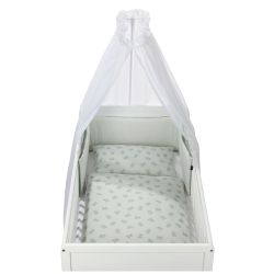 Alvi Bettset Organic Cotton für Kinderbett Teddy 1961 100x135 cm