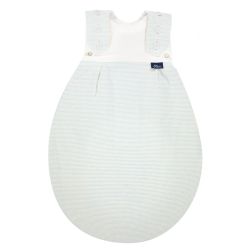 ALVI Frühchenschlafsack Außensack bleu Stripes Größe 44/56
