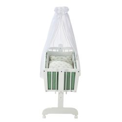 Alvi Wiegengarnitur 3-tlg. Organic Cotton Teddy 1961 80x80 cm