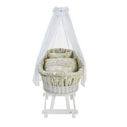 ALVI Stubenwagengarnitur Birthe 3-tlg. Baby Forest