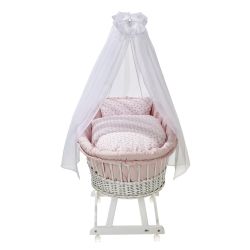 Alvi Stubenwagengarnitur Birthe 3tlg. Curly Dots Organic Cotton 80x80 cm