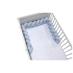 Alvi Nestchenschlange geflochten Special Fabric Quilt aqua 170 cm