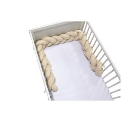 Alvi Nestchenschlange geflochten Special Fabric Quilt nature 170 cm