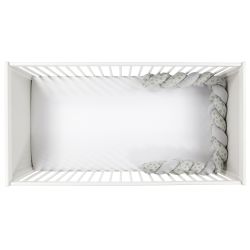 Alvi Nestchenschlange geflochten Organic Cotton Drifting Leaves 170 cm