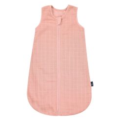 ALVI Schlafsack Mull uni pink Größe 70cm