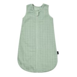 Alvi Mull Schlafsack Leicht, Frühjahr & Sommer uni granite grün 110 cm