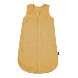 Alvi Mull Schlafsack Leicht, Frühjahr & Sommer uni cornsilk korngelb 70 cm