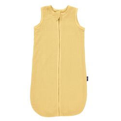 Alvi Mull Schlafsack Leicht, für Frühjahr und Sommer uni gelb 70 cm