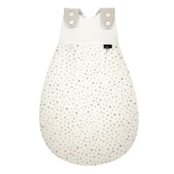 ALVI Baby-Mäxchen Außensack Jersey Aqua Dot Größe 68/74