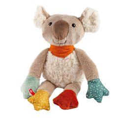 Sigikid Kuscheltier Patchwork Sweety Koala 38cm kuschelweich grau/weiß