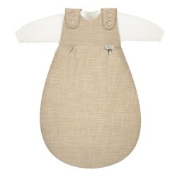 ALVI Baby-Mäxchen Schlafsack 3-tlg. Special Fabric Slub Musselin Größe 62/68