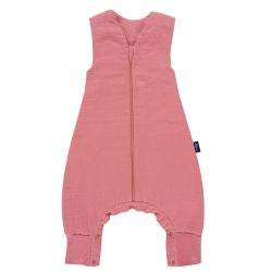 ALVI Ganzjahresschlafsack Schlafsack mit Beinen Mull fox glove Größe 100