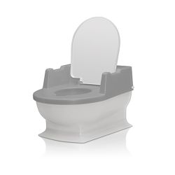Reer Sitzfritz Mini-Toilette Töpfchen WC Topf grau