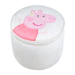 Roba Kids Kinderhocker rund Peppa Pig - beige