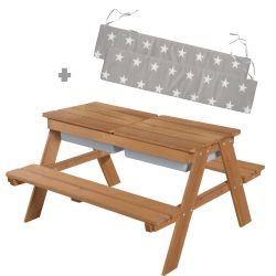roba Kindersitzgarnitur Outdoor+ Spielwanne Sitzkissen wetterfest Matschtisch