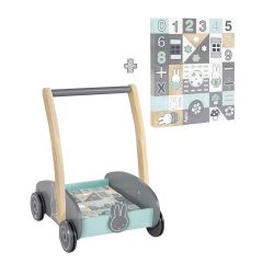 Roba Kids Schiebewagen Miffy mit 35-teiligem Bauklötze-Set