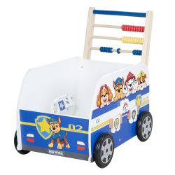 Roba Kids Bully-Schiebebus Lauflernwagen Paw Patrol - weiß