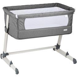 BabyGo Together Beistellbett grey