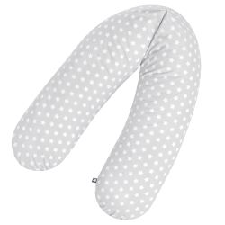 Julius Zöllner Stillkissenbezüge Sterne grau ca. 190 cm