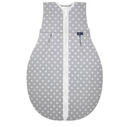 ALVI Kugelschlafsack Schlafsack Thermo Stars silber Größe 90cm