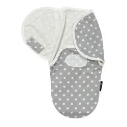 ALVI Wickeltuch Jersey Harmonie Stars silber