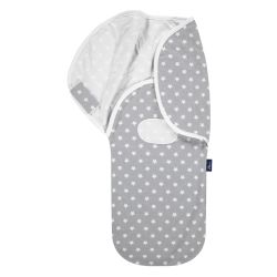 ALVI Wickeltuch Jersey Harmonie XL Stars silber