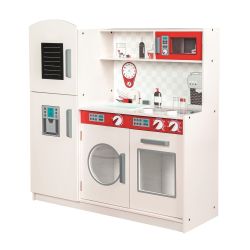 Roba Kids große Kinderküche Spielküche Holzküche weiß