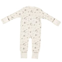 ALVI Schlafanzug mit Klappbündchen Schäfchen Größe 68