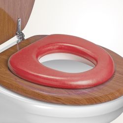 Reer WC-Sitz Soft rot - zum verkleinern der Klobrille