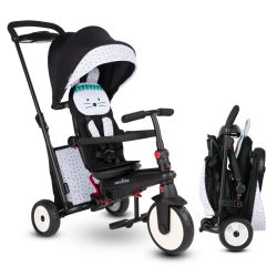 smarTrike STR5 Hase faltbares Dreirad für Kinder weiss