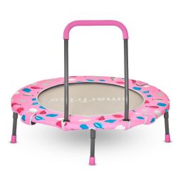 smarTrike Trampolin 3in1 Activity Center pink-weiss