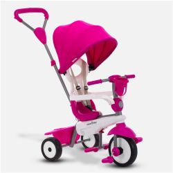 smarTrike Breeze Plus Dreirad für Kinder pink-weiß