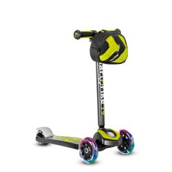 smarTrike T5 mit Leuchträder & Tasche Outdoor Scooter für Kinder grün