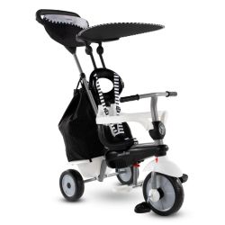 smarTrike Vanilla Plus Dreirad für Kinder schwarz-weiß