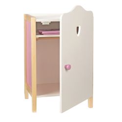 Roba Kids Puppenkleiderschrank mit Ablagefach Scarlett weiss 