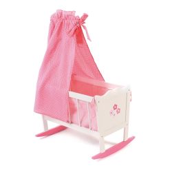 Bayer Chic 2000 Puppenwiege Dessin Fiori