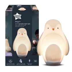 Tommee Tippee tragbares 2-in-1 Pinguin-Nachtlicht