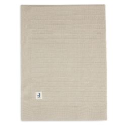Jollein Decke Kuscheldecke Wiege 75x100cm Pure Knit Nougat