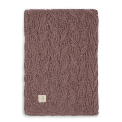 Jollein Babydecke Kuscheldecke 75x100 cm Spring knit chestnut coral fleece
