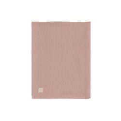 Jollein Decke Wiege 75x100 cm Cosy Knit Wild Rose/Velvet Rosa